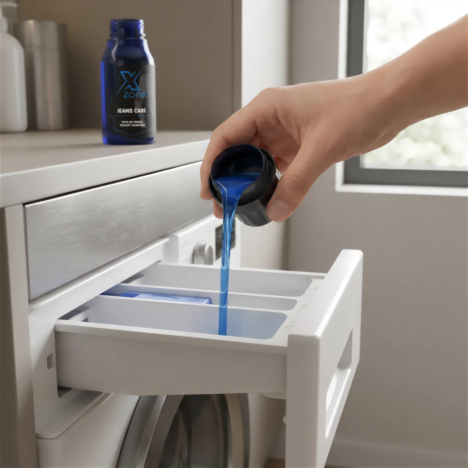 Pranie jeansów motocyklowych