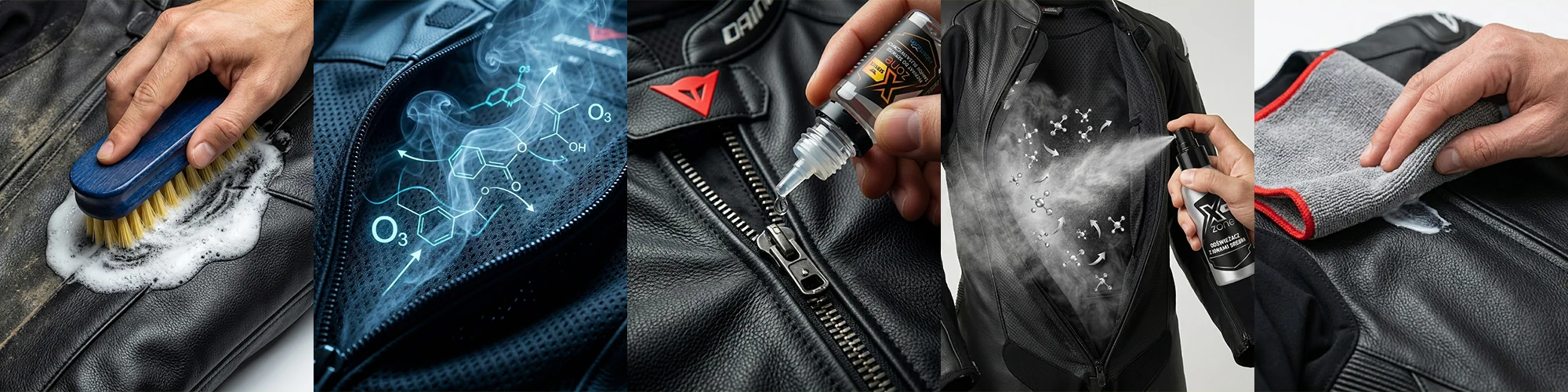 Pakiet serwisowy 5w1 – czyszczenie i pielęgnacja odzieży motocyklowej