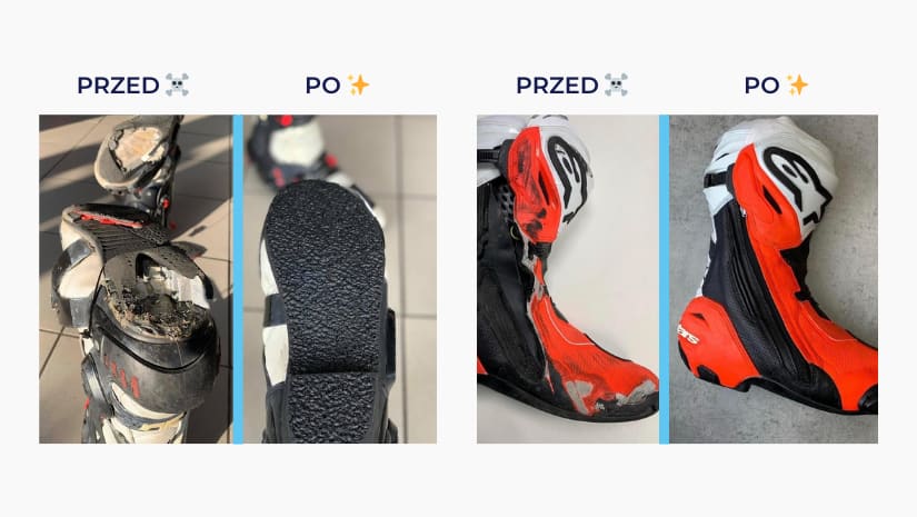 Realizacja serwisu odzieży motocyklowej Robertozon – przed i po, zdjęcie 5