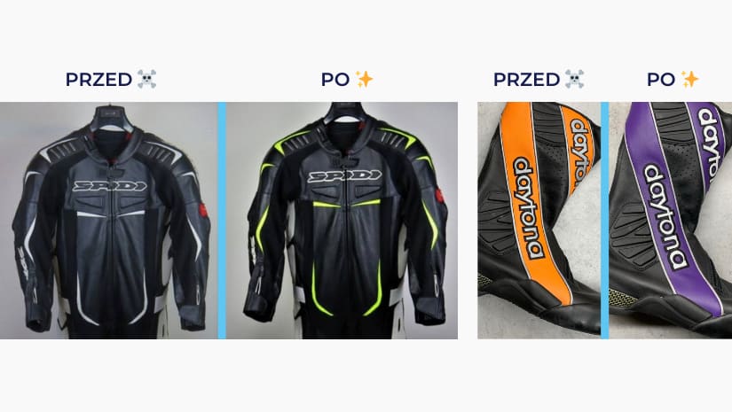 Realizacja serwisu odzieży motocyklowej Robertozon – przed i po, zdjęcie 6
