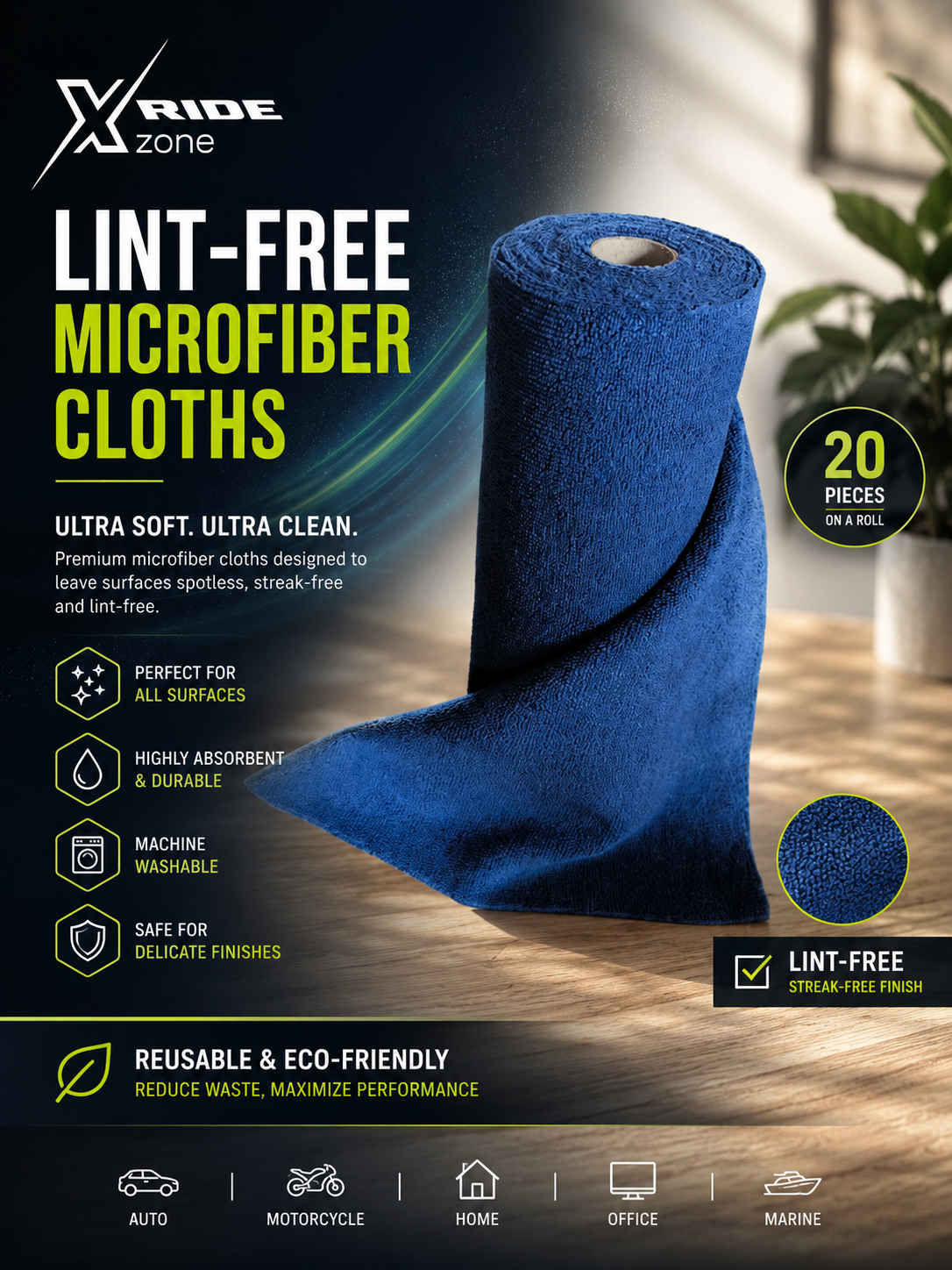 Lint-free technology