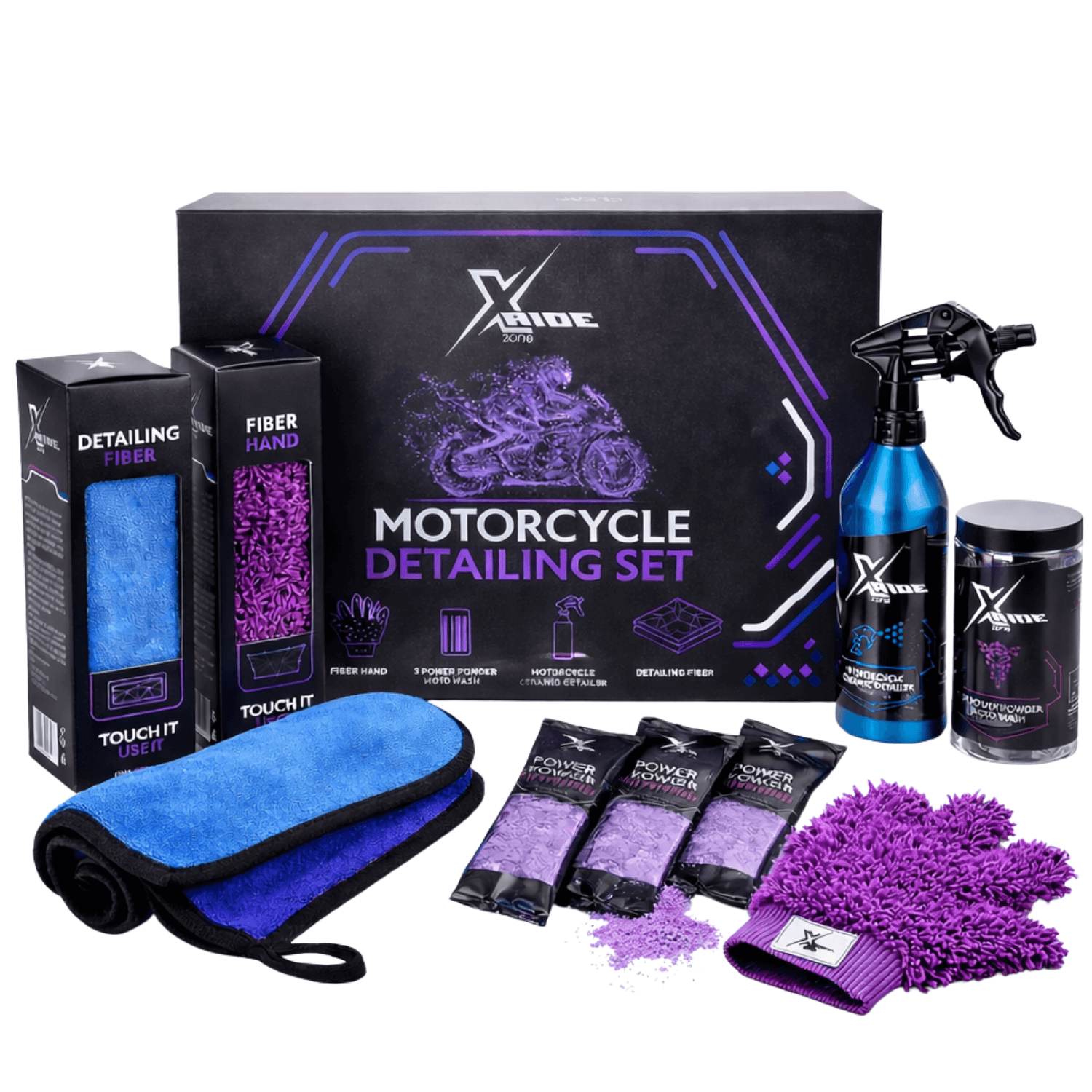Xzone Ride – motorcycle detailing kit