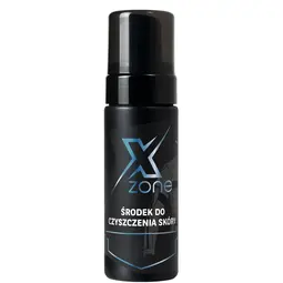 Xzone – środek do czyszczenia skóry motocyklowej, czarna butelka z atomizerem