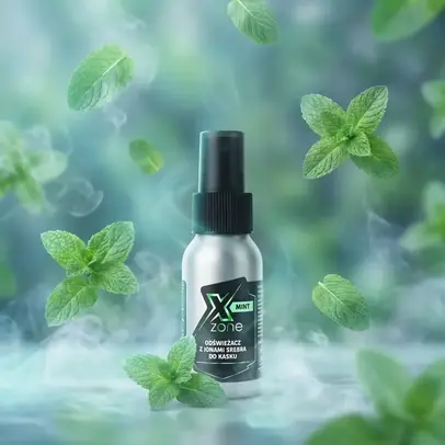 Odświeżacz Xzone z jonami srebra MINT 100 ml