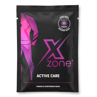 Xzone Active Care – detergent do prania bielizny termicznej, kominiarek i mikrofibry, bezpieczny dla membran, do prania ręcznego i w pralce main najlepszy produkt do prania termiczniej