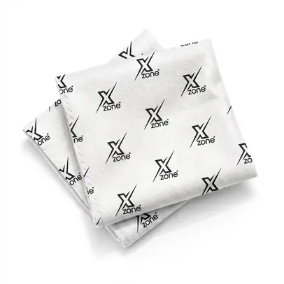 Komplet 2 ściereczek do detailingu Evolon® – doskonałe do polerowania wizjerów kasku, okularów, luster i ekranów. Antyroztoczowe, gładkie, wysokochłonne i trwałe.