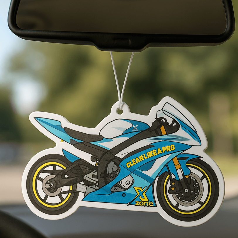 Zawieszka zapachowa motocykl w samochodzie